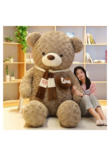 80CM Sevimli Oyuncak Ayı Peluş Bebek Bebek Yastık Hediye (Yurt Dışından)