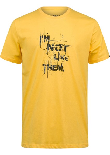 Alex Baskılı Erkek Sıfır Yaka T-Shirt 035