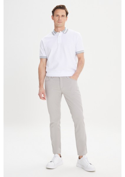 Slim Fit Dar Kesim 5 Cep Armürlü Esnek Pantolon fiyatları