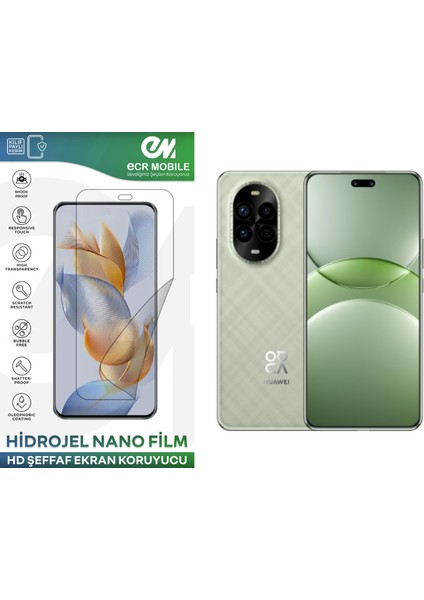 Huawei Nova 13 Pro ile Uyumlu Hidrojel Ekran Koruyucu Film Hd-Şeffaf(Tempered Cam Değildir!)