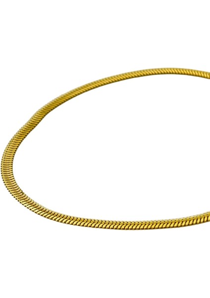 Agakulche Italyan Ezme Balık Sırtı 3,30 mm Altın Bileklik fiyatları