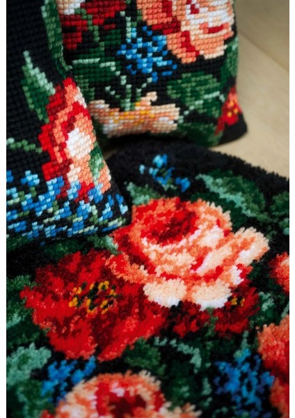 Işlenecek Goblen Yastık Etamin Çiçek PN-0182791 fiyatları