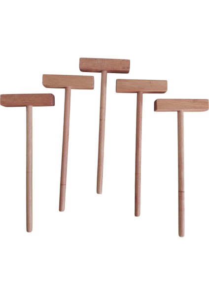 Anaokulu ve Okul Öncesi Için El Yapımı Ahşap Çekiç, 5x fiyatları