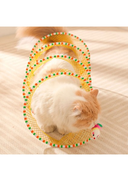 Katlanabilir Kedi Tüneli Lüks