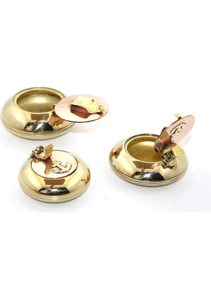 3'lü Pirinç Küllük Seti