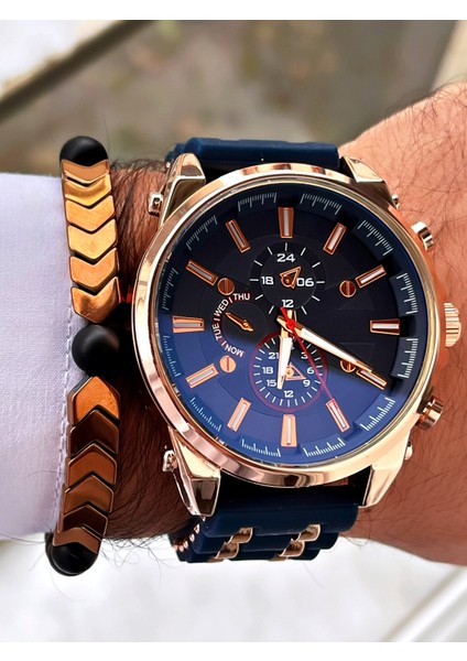 Lacivert Renk Erkek Kol Saati indirimleri