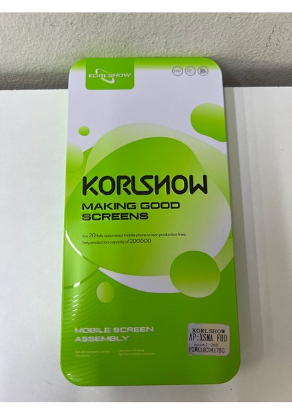 Korlshow Iphone Xs Max Ekran modelleri