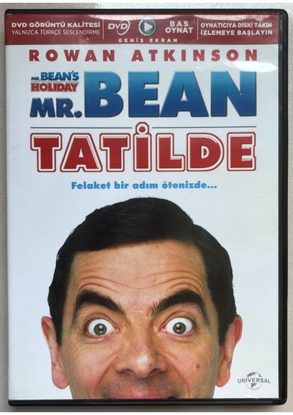 Mr.bean Tatilde DVD (Orijinal Dönem Baskı Dvd)