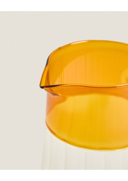 Turuncu Detaylı Cam Sürahi 1600 ml modelleri