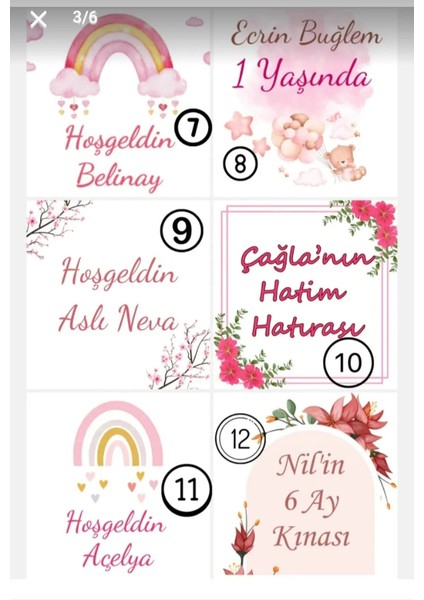 Bebek Doğum Günü Mevlüt Hediyelik Kolonya 10 Adet indirimleri