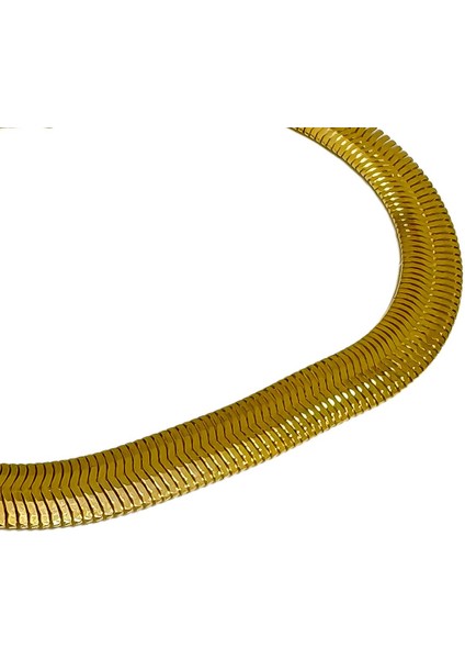 Agakulche Italyan Ezme Balık Sırtı 6,20 mm Altın Bileklik fırsatları