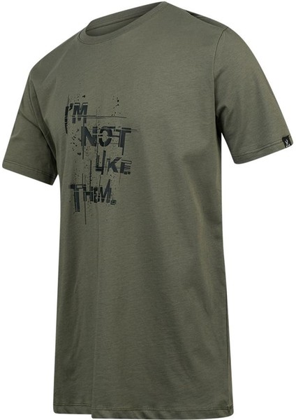Alex Baskılı Erkek Sıfır Yaka T-Shirt 035
