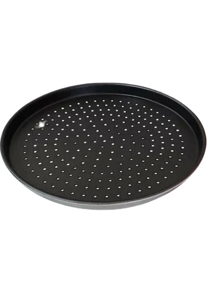 Özdemir Metal Teflonlu Delikli Pizza Tavası 22 cm 3 Adet