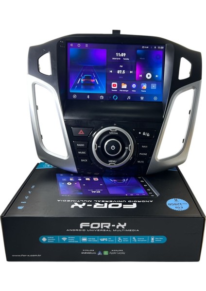 Ford Focus 3-3.5 Gri Forx 6-128 Tam Profesyonel Oem Multimedia