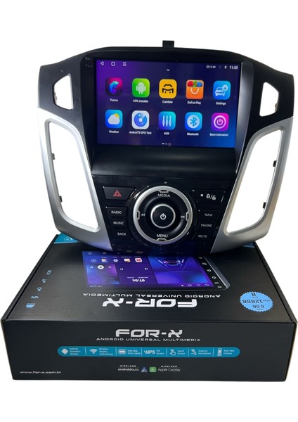 Ford Focus 3-3.5 Gri Forx 6-128 Tam Profesyonel Oem Multimedia