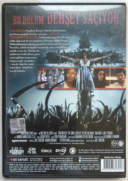 Mısır Çocukları Yaradılış DVD (Orijinal Dönem Baskı Dvd)