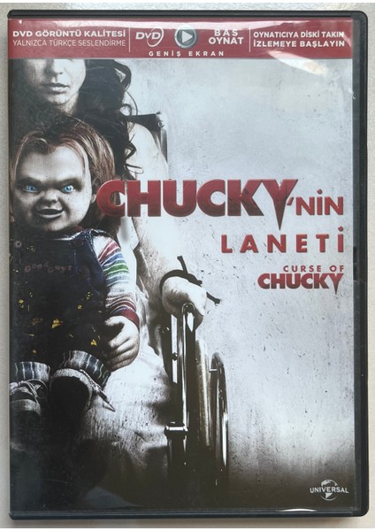 Chucky'nin Laneti DVD (Orijinal Dönem Baskı Dvd)
