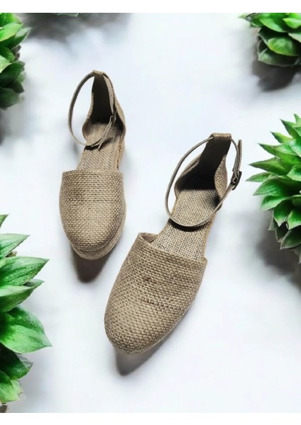 Yazlık Keten Sandalet