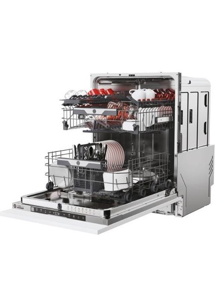 Hs 6C4F0TS-17 C Enerji Sınıfı 8 Programlı Ankastre Bulaşık Makinesi