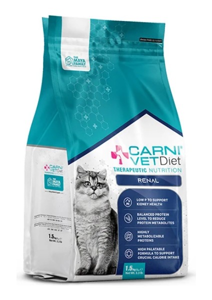Diet Renal Yetişkin Kedi Maması 1.5 kg