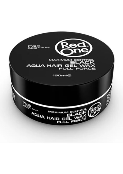 Siyah Aqua Saç Wax 150 ml | Uzun Süre Kalıcı Şekillendirme modelleri