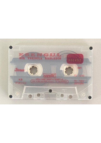 Esengül Bir Yoksula Rastladım Kaset (Kartonet Yoktur Sadece Kasettir Dönem Baskı Kaset)