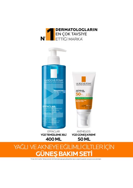 Yağlı ve Akneye Eğilimli Ciltler Için Güneş Bakım Seti -2