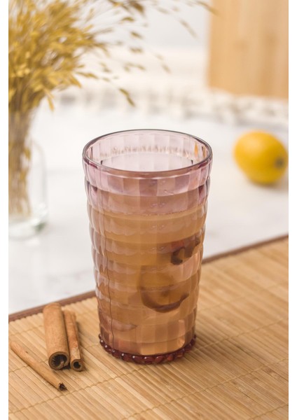 Allegra Mürdüm 6 Lı Bardak Seti 750 ml Akrilik Malzeme - Cam Değildir Kırılmaya Dayanıklı