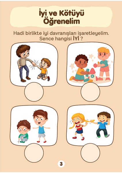 Iyilik Macerası Etkinlik Kitabı modelleri