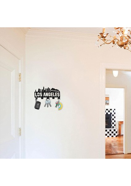 Los Angeles Metal Anahtarlık Siyah fiyatları