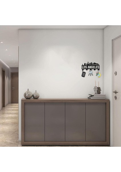 Los Angeles Metal Anahtarlık Siyah modelleri