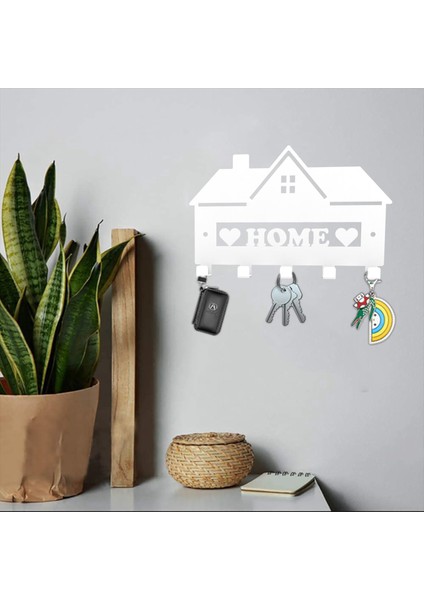 Metal Anahtarlık Askısı Model 2 Beyaz modelleri