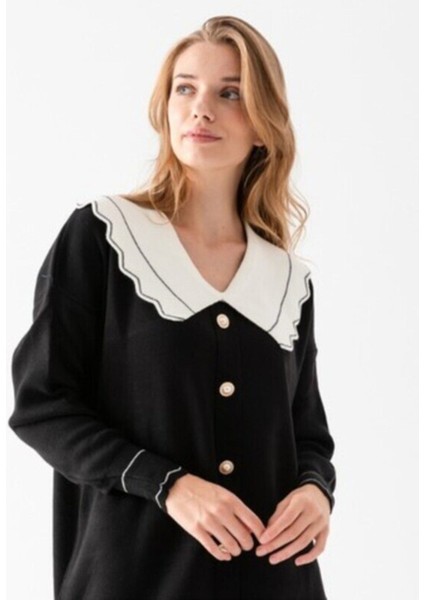 Kadın Bebe Yaka Hırka