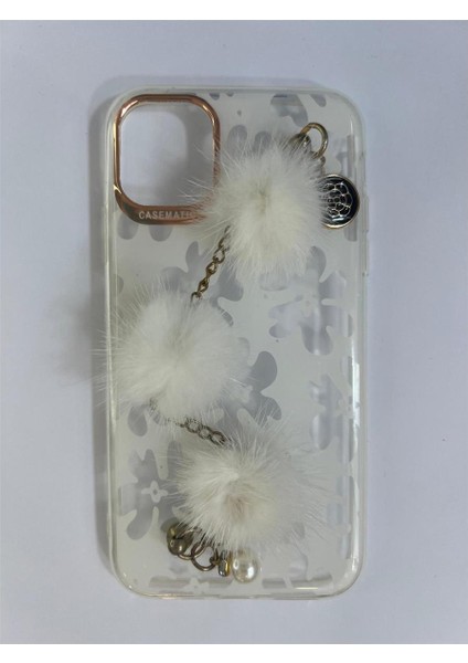 Iphone 11 Desenli Zincirli Sert Silikon