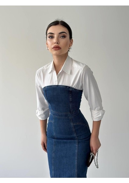 Izer Straplez Elbise