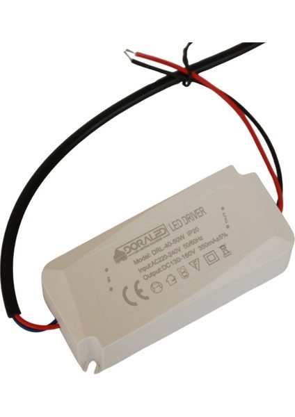 40-50W 350MA 130-160V Power LED Driver IP20 Power LED Sürücü fiyatları