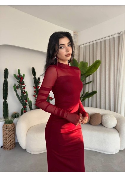 Visa Tül Elbise modelleri