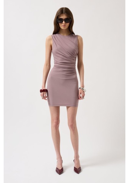 Büzgülü Mini Elbise fiyatları