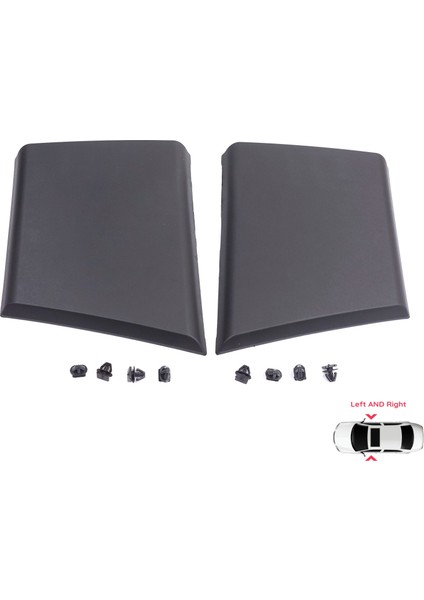 BSP1216 Fiat Ducato Mk3 Boxer 250 Jumper Relay Mk2 Daily 2006-2024 8547W6 8547W4 Için Sağ Sol Ön Kapı Direği Bandı Sinyal Deliksiz