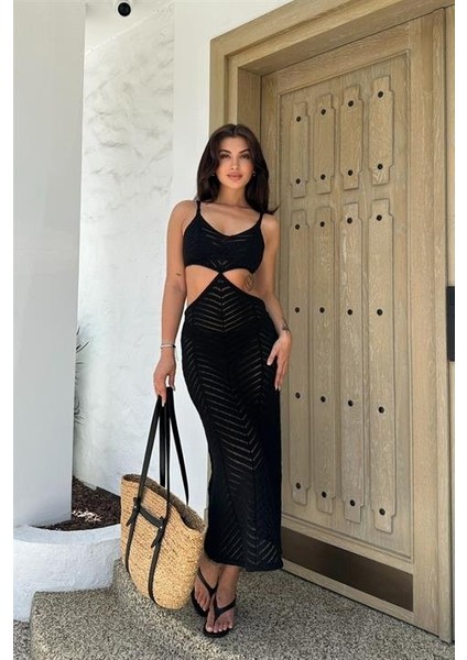 Kerry Sırt Dekolteli Cut Out Elbise 2776