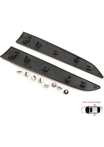 BSP1218 Ford Transit Courier Mk1 B460 2014-2023 1854160 1854158 Için Sağ Sol Arka Sürgü Kapı Bandı fiyatları