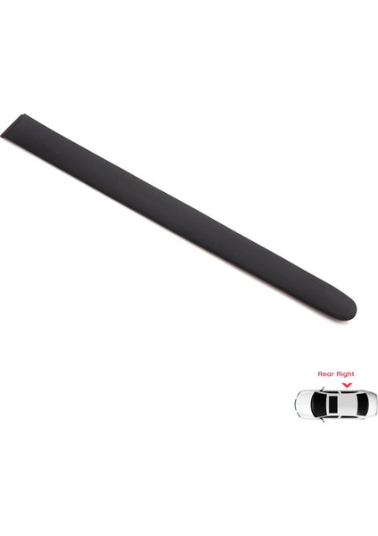 BSP1219-2 Peugeot 206 206+ 1998-2013 4/5 Kapı 8546E7 Için Sağ Arka Kapı Bandı Çıtası fiyatları