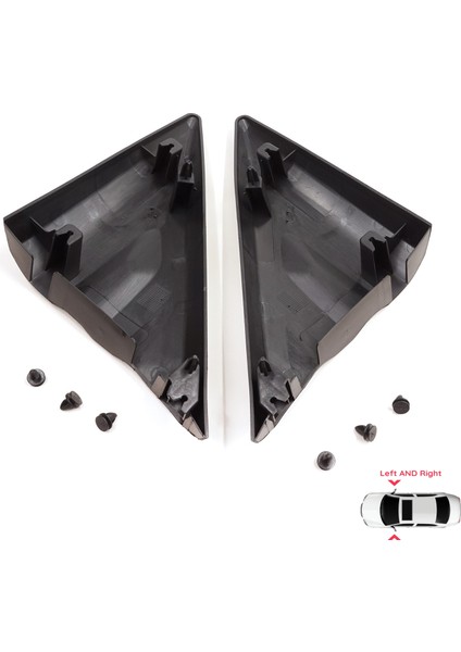 BSP1221 Ford Transit Mk8 T18 V363 2013-2024 2016818 2016819 Için Sağ Sol Yan Ayna Kapı Köşe Üçgen Plastiği Bakaliti fiyatları