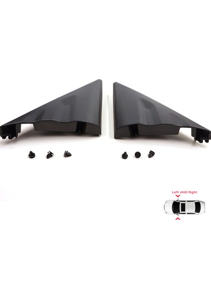 BSP1221 Ford Transit Mk8 T18 V363 2013-2024 2016818 2016819 Için Sağ Sol Yan Ayna Kapı Köşe Üçgen Plastiği Bakaliti modelleri