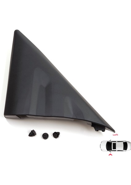 BSP1221-1 Ford Transit Mk8 T18 V363 2013-2024 2016819 Için Sol Yan Ayna Kapı Köşe Üçgen Plastiği Bakaliti