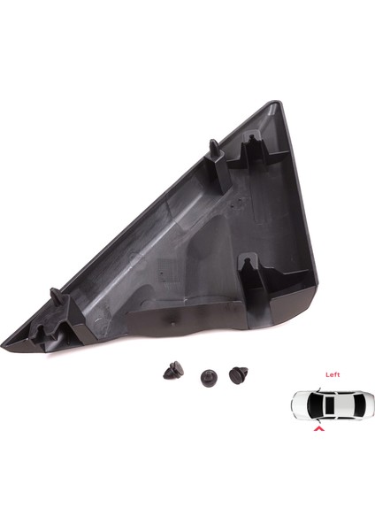 BSP1221-1 Ford Transit Mk8 T18 V363 2013-2024 2016819 Için Sol Yan Ayna Kapı Köşe Üçgen Plastiği Bakaliti fiyatları