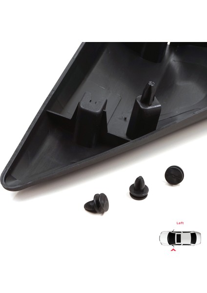 BSP1221-1 Ford Transit Mk8 T18 V363 2013-2024 2016819 Için Sol Yan Ayna Kapı Köşe Üçgen Plastiği Bakaliti fırsatları