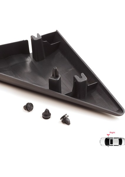 BSP1221-2 Ford Transit Mk8 T18 V363 2013-2024 2016818 Için Sağ Yan Ayna Kapı Köşe Üçgen Plastiği Bakaliti fırsatları
