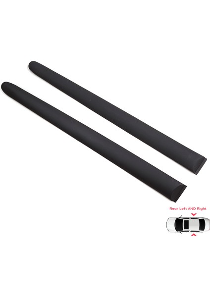 BSP1219 Peugeot 206 206+ 1998-2013 4/5 Kapı 8546E6 8546E7 Için Sağ Sol Arka Kapı Bandı Çıtası
