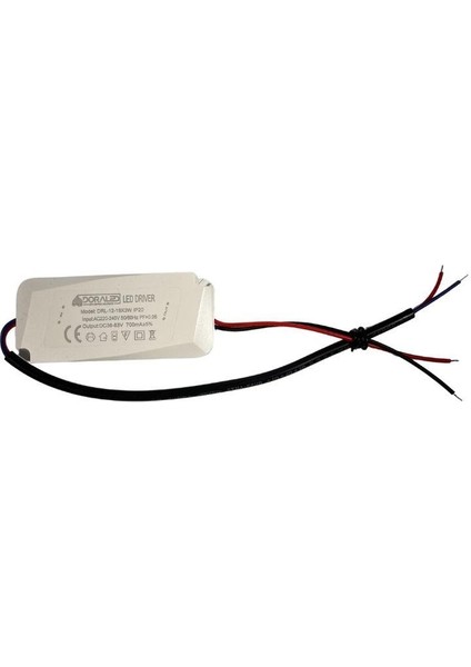 12-18X3W 700MA 36-63V Power LED Driver IP20 Power LED Sürücü
